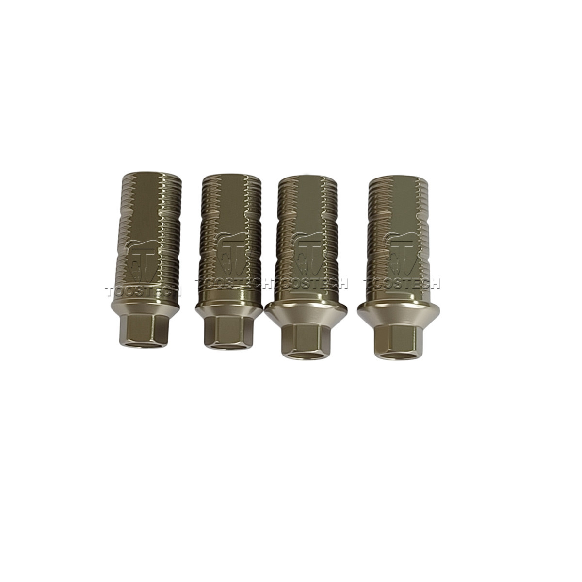 6pcs CAD/CAM Ti base Titanium Base Compatible with BEGO 3.75/4.1/4.5/5.5