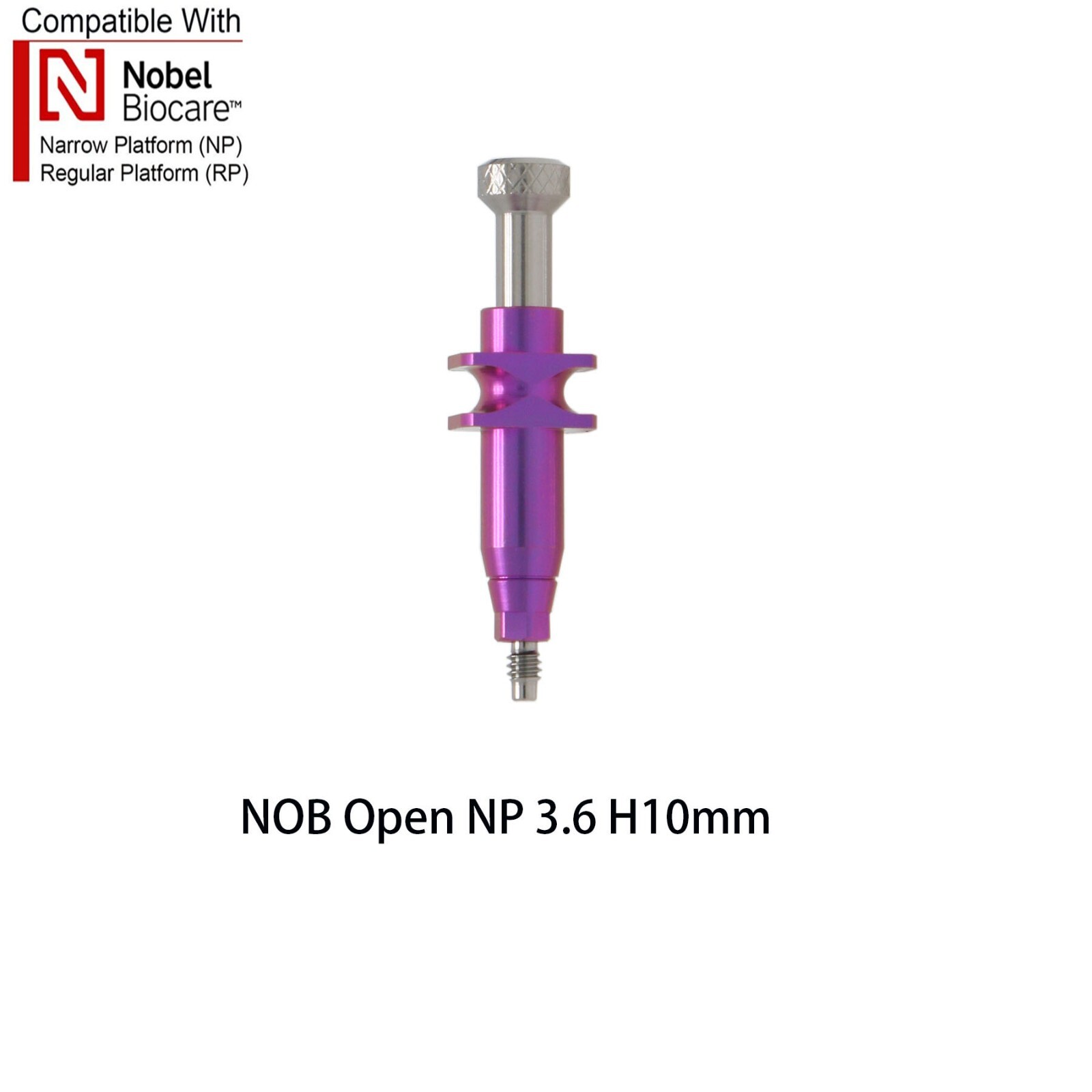 For Nobel Biocare Impression Coping Transfer Open Tray-Dental Implant Tool NP/RP