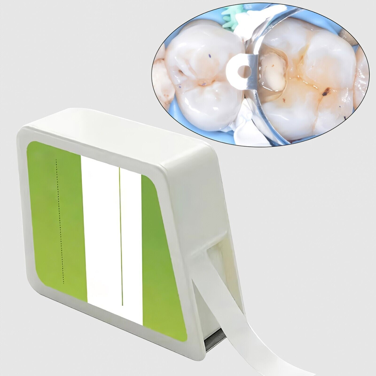 Dental Teflon Matrix Bands PTFT Anti-Corrision Non-stick Isolation Blade 0.1mm