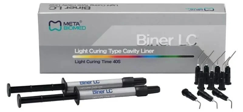 Meta Biomed Biner LC DENTAL Light Curing type cavity liner Base