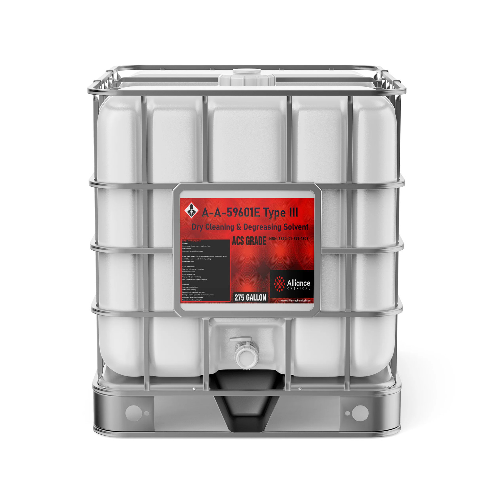 A-A-59601E Type III ACS Grade – 275 Gallon IBC Tote