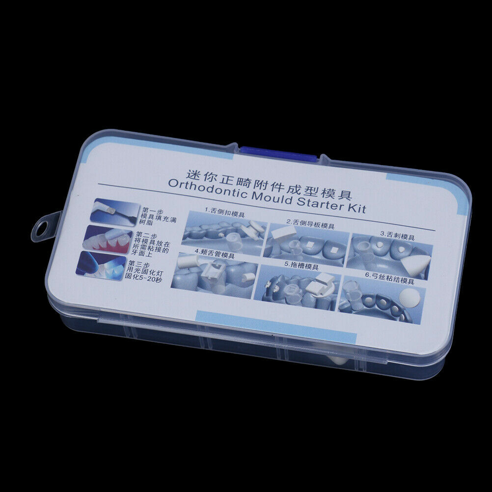 Dental Mini Orthodontic Mould Starter Injection Lingual Button Mold Bite Turbo