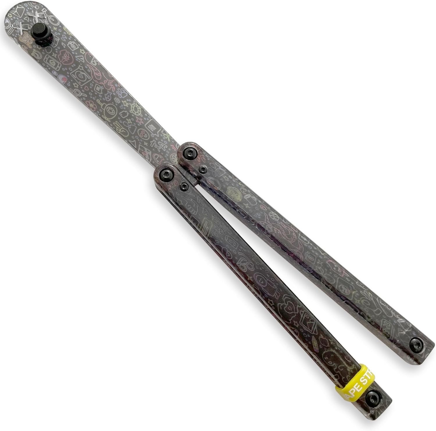 Starry Black Foldable Tool – Excellent Balance, Lightweight & Safe for Beginners