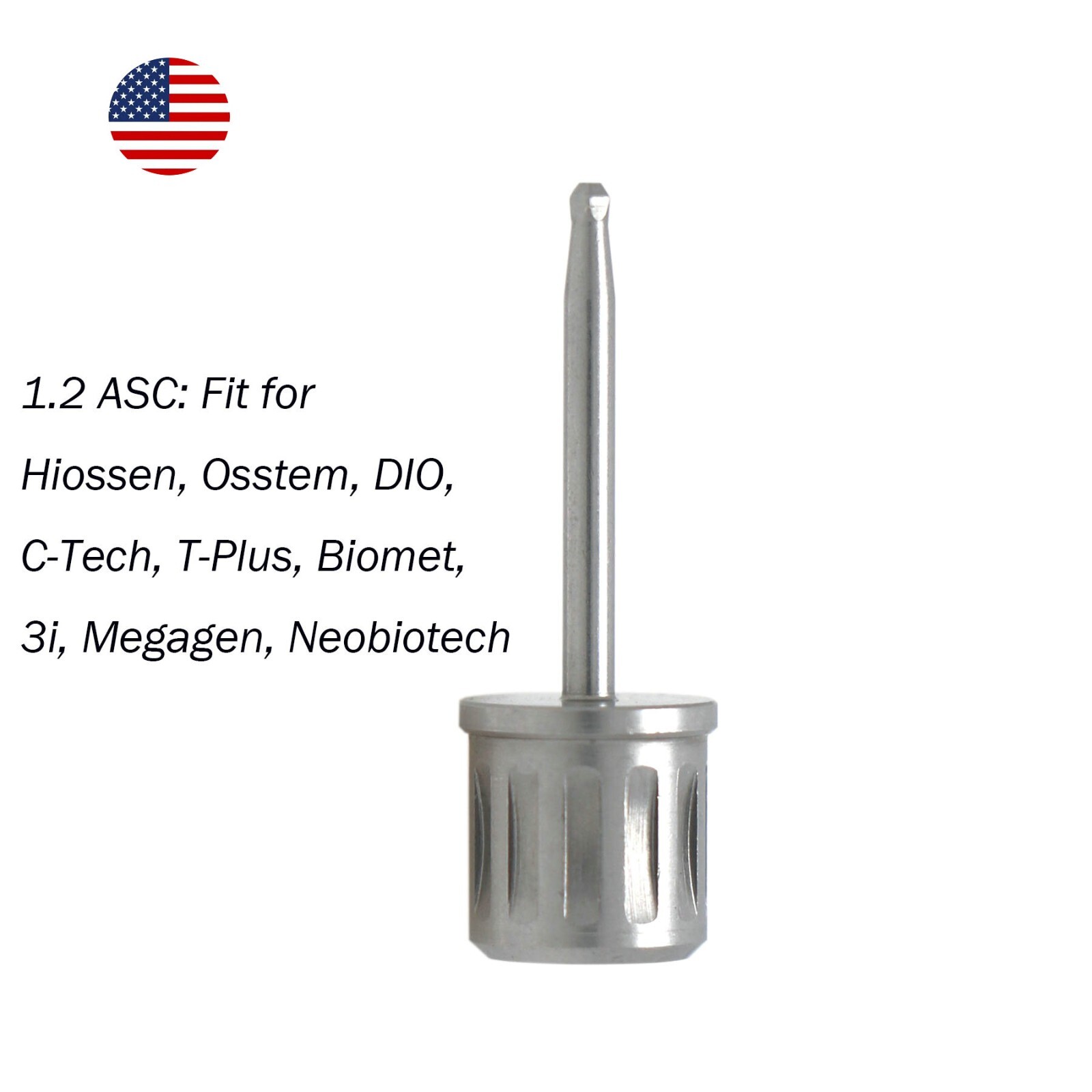 US Hiossen Nobel MIS Astra Implant Screwdriver Angulated Screw Channel Drivers
