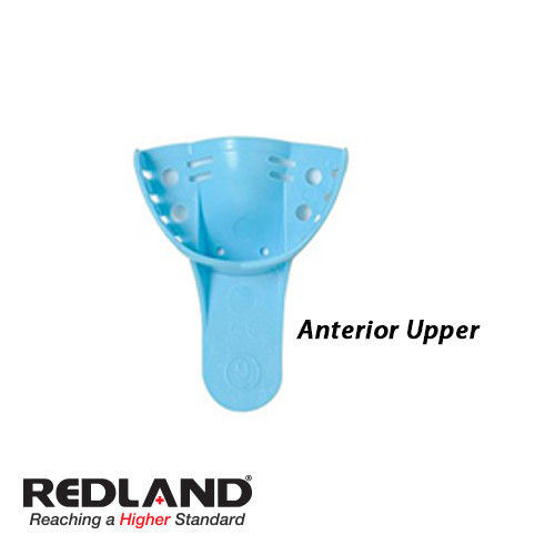REDLAND Impression Trays #9 Anterior Upper Perforated 12 Pcs/Bag –
