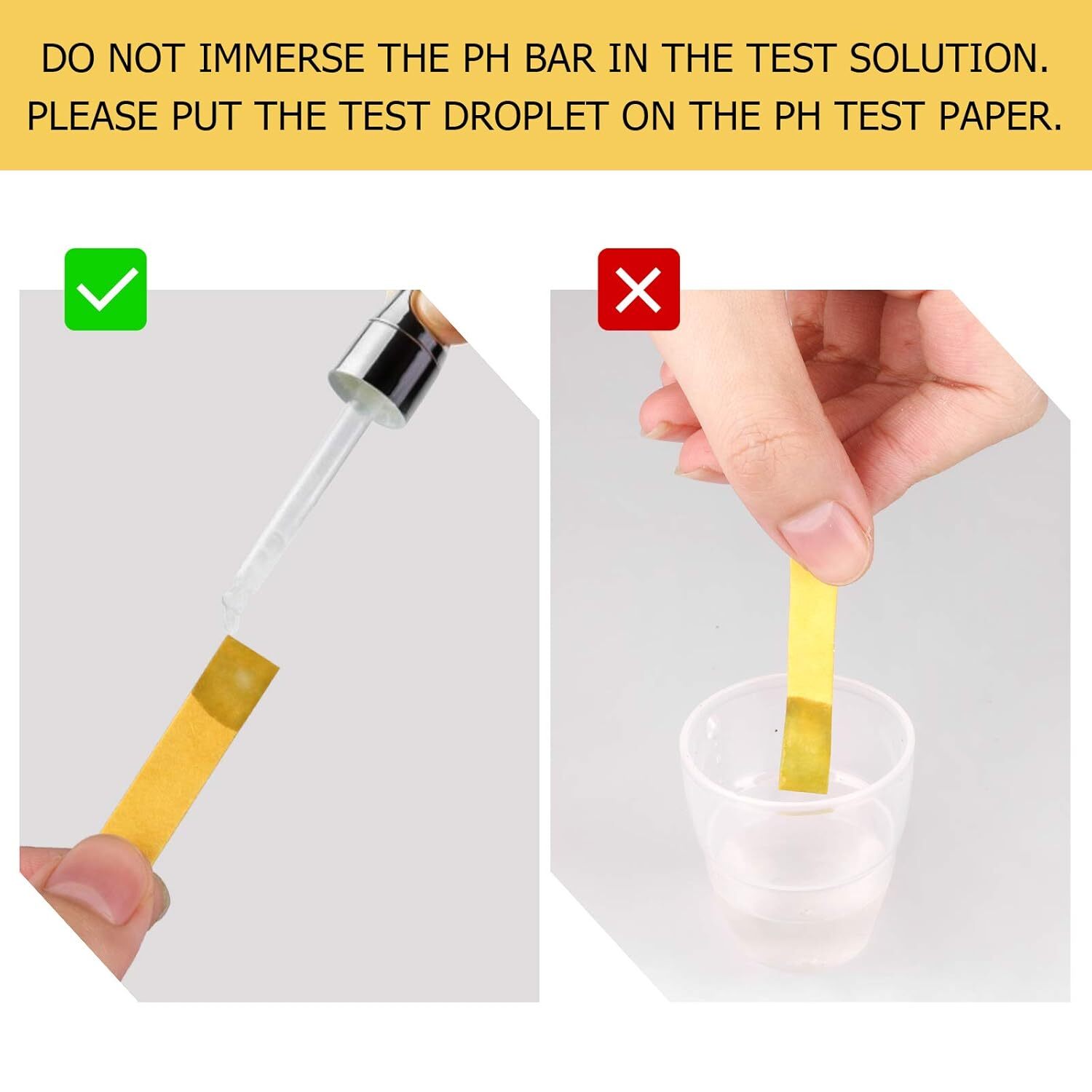 320PCS pH Indicator Test Strips 1-14 Laboratory Paper Litmus Tester Urine Saliva