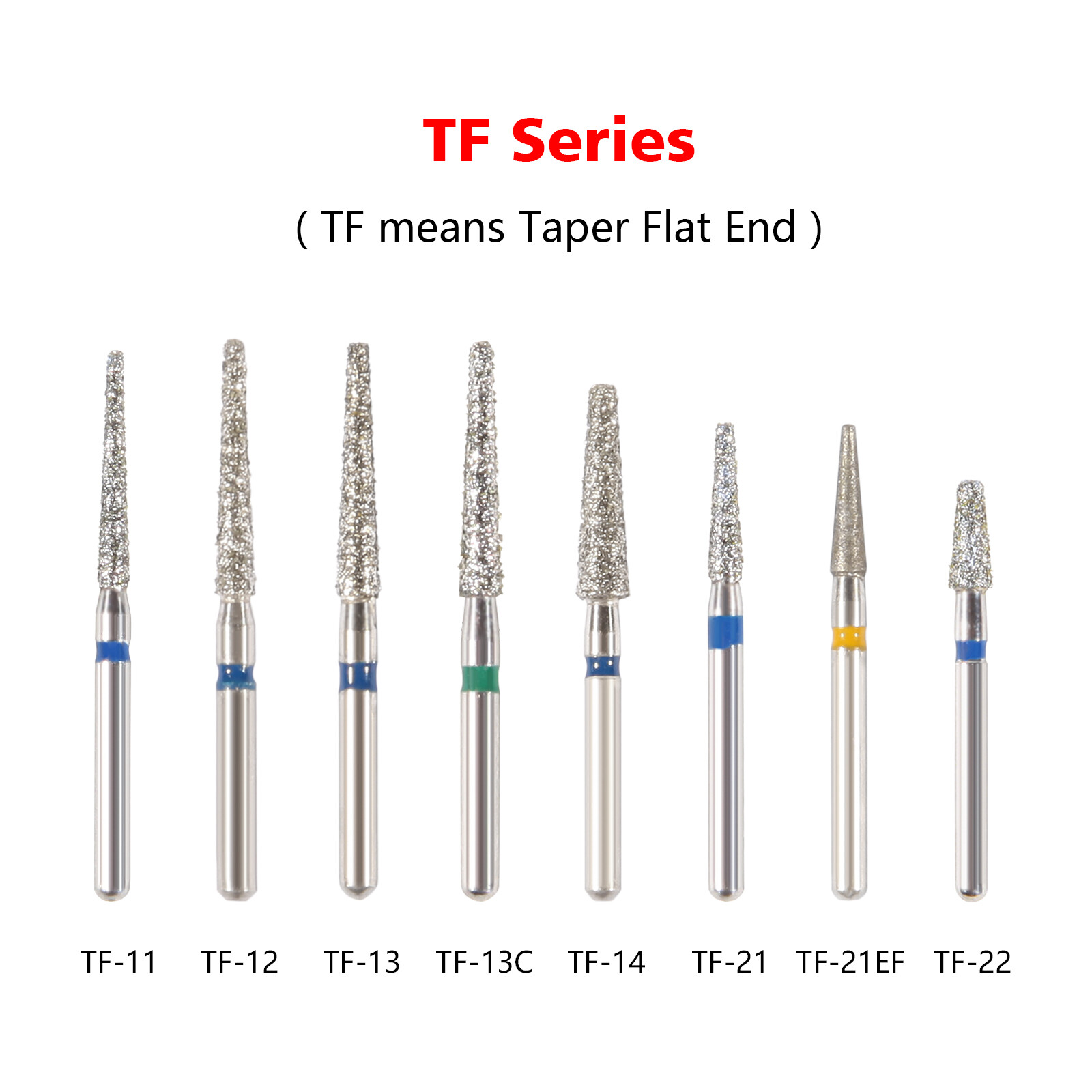 5-100pcs Dental Super Coarse Diamond FG Burs for High Speed Handpiece FDA