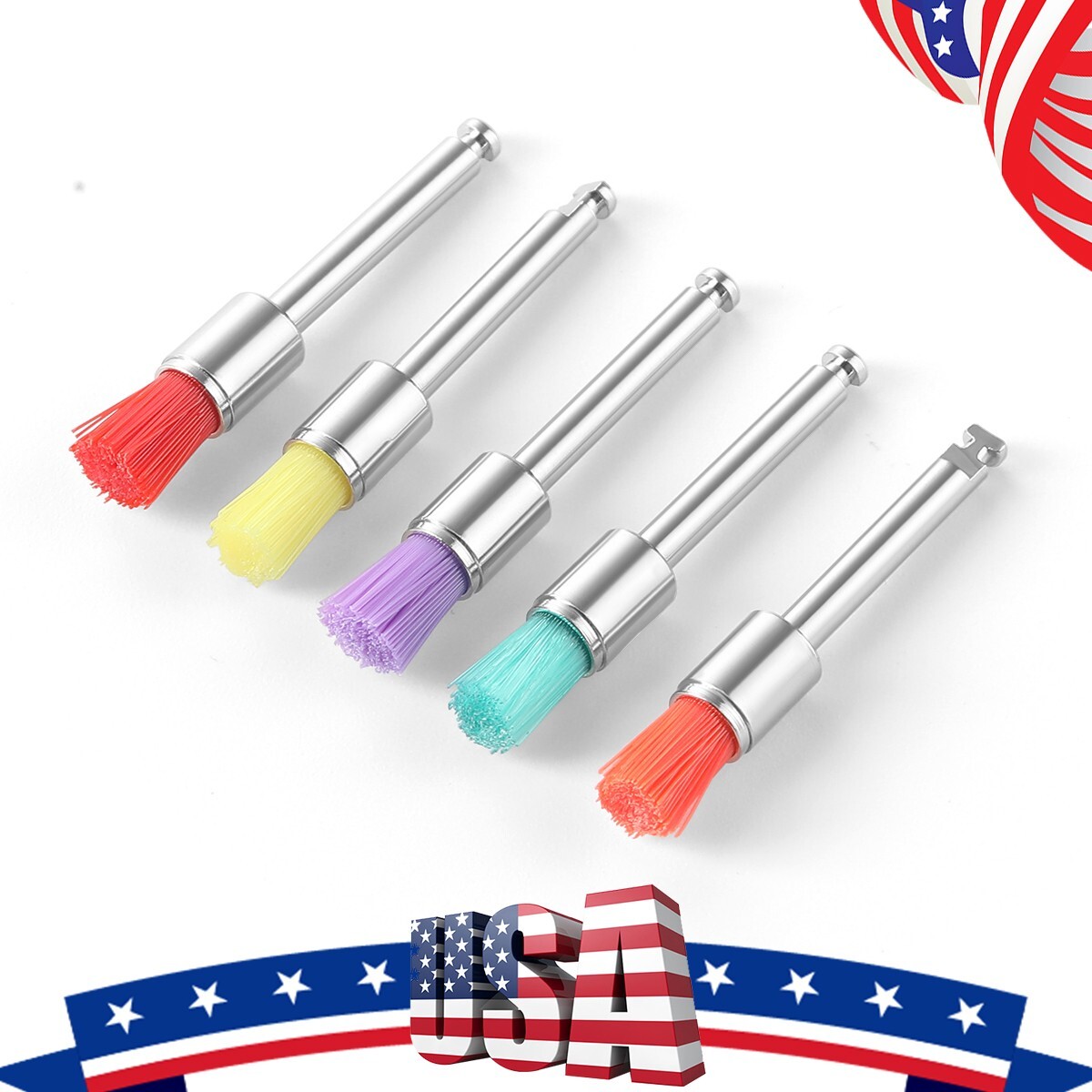 AZDENT Dental Composite Resin Polishing Rubber Polishers For Low Speed Handpiece