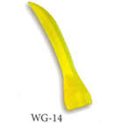Dental Plastic Wedges – 100 pcs – size ( Yellow 14mm )