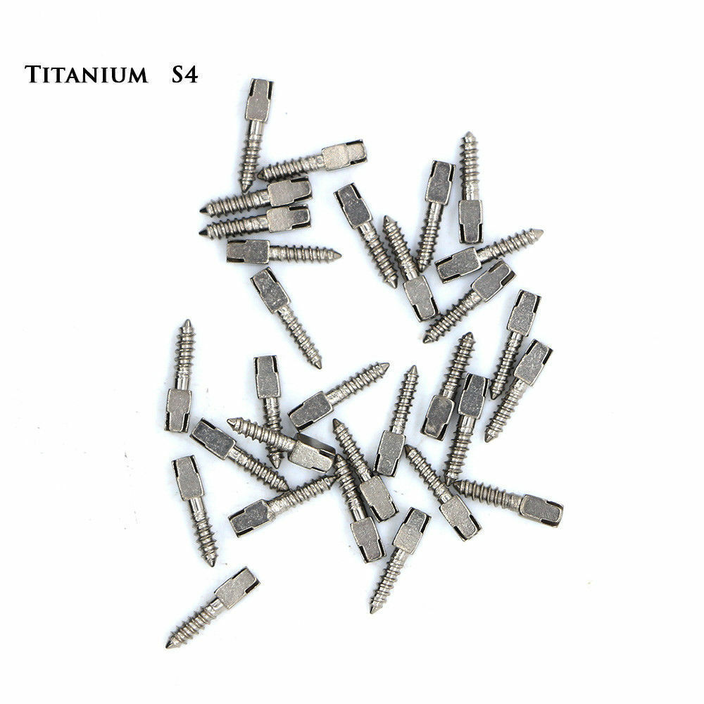 30Pcs Dental Conical Screw Posts Root Canal Pins Titanium Assorted All Size