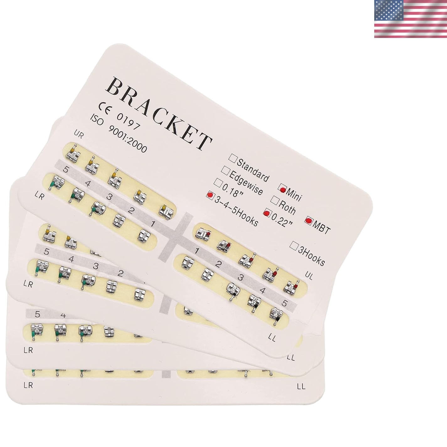 Versatile 0.022 Hook Brackets – 200 Pc Set for Home & Workshop Improvements