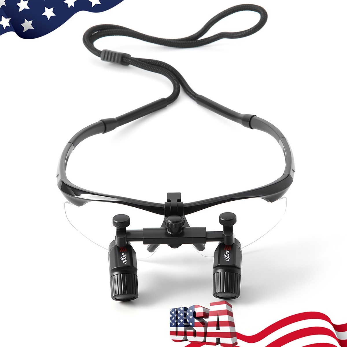 3.0X Dental Medical Ergo Loupes Magnifier Binocular Magnifying Glass