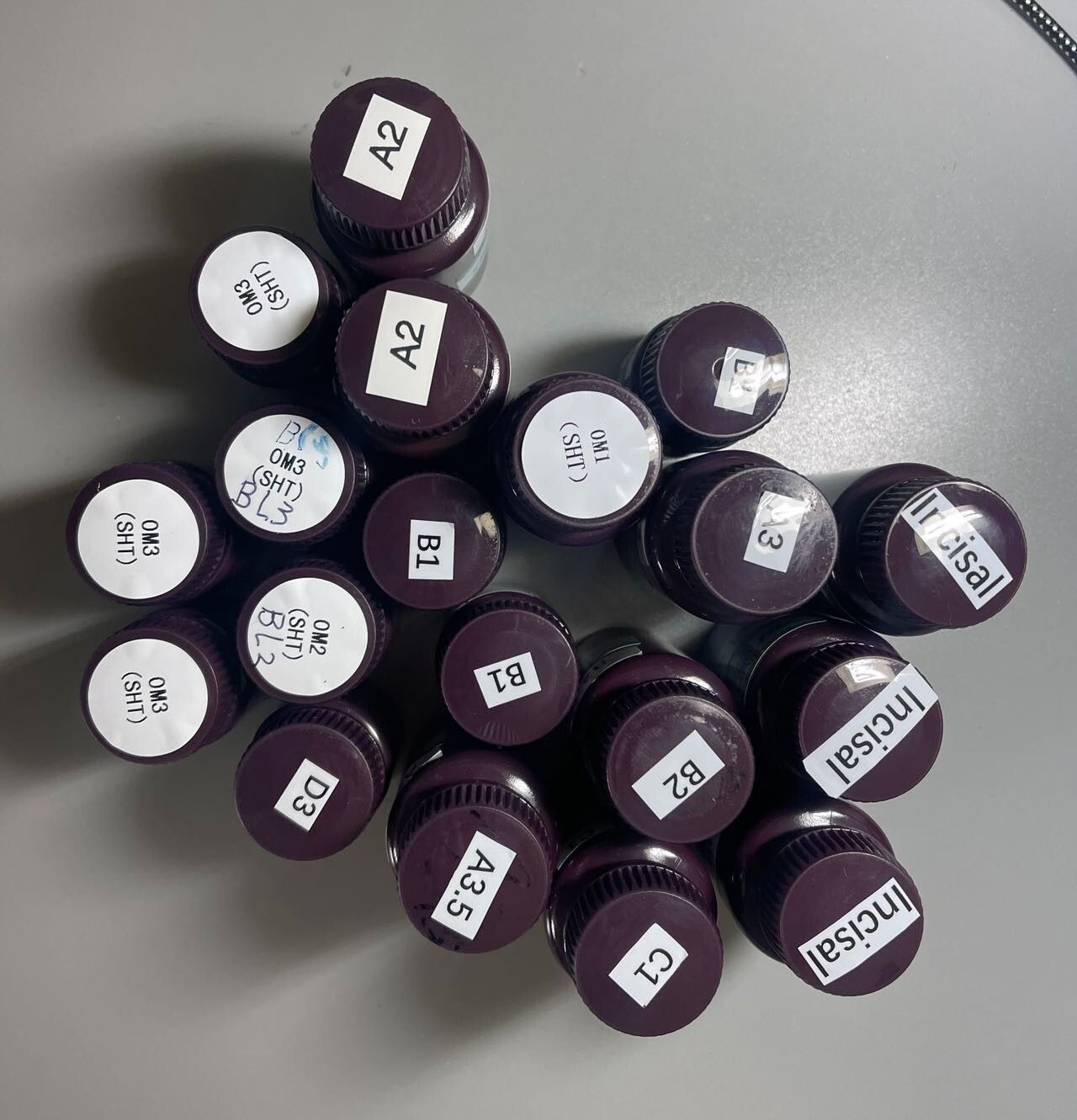 ZIRCONIA COLOUR LIQUIDS