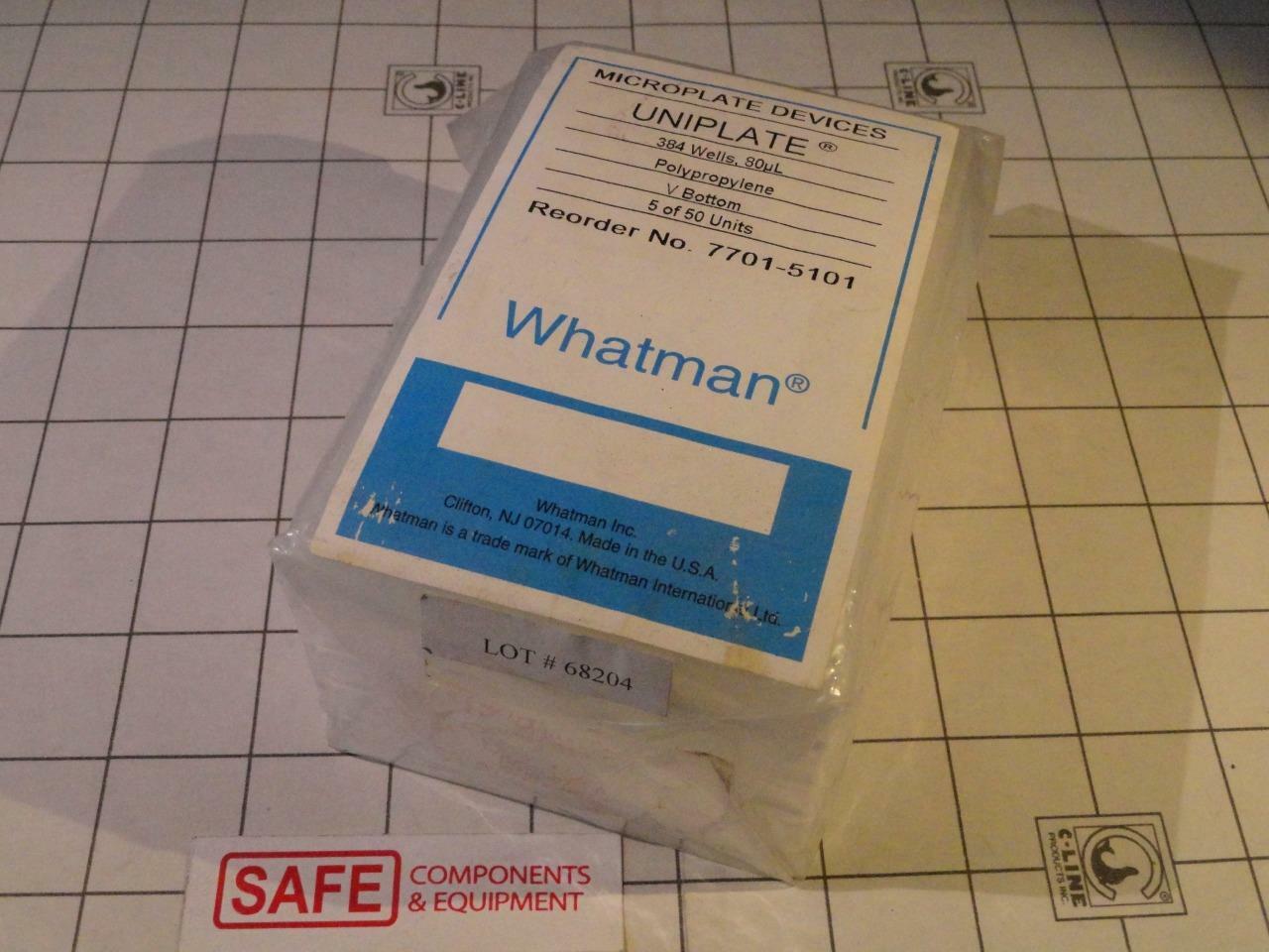 Whatman Microplate 7701-5101 Multiwell Uniplate 384-Well 80µl V-Bottom X33-1