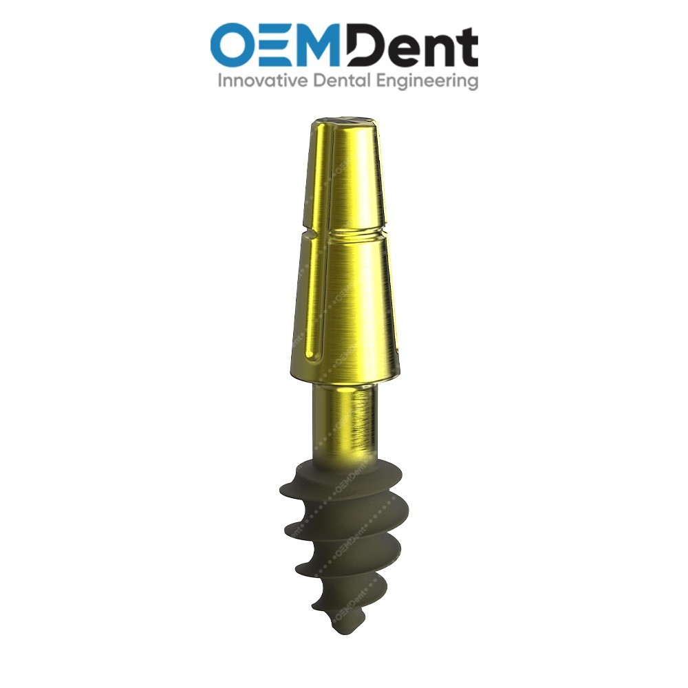 Dentine Compressive Monoblock Fixture Titanium Sterile SLA Surface