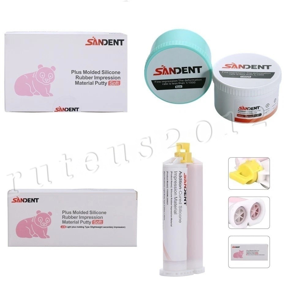 VPS Dental Impression Material Putty Heavy Regular / Light Body Normal Set