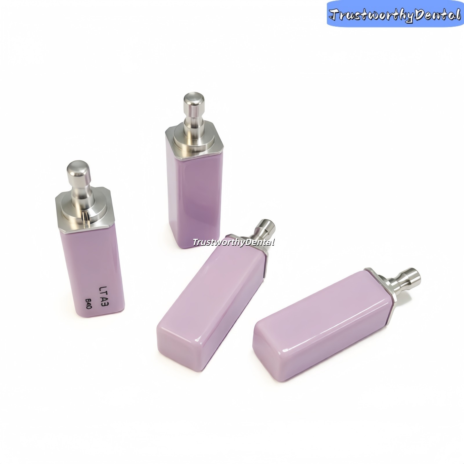 1Pc Dental Lithium Disilicate Block B40 Glass Ceramic LT Sirona Cerec Milling