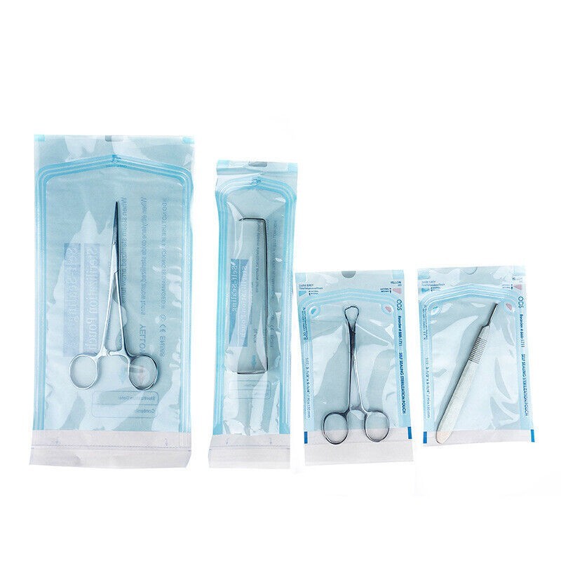 Self Sealing Sterilization Pouches Pouch Disposable Autoclave Dental Sterile Bag