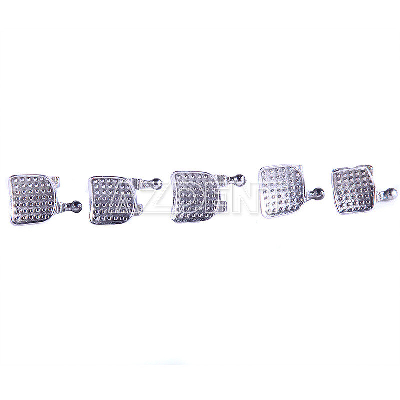 Dental Orthodontic Monoblock MIM Brackets Braces Mini Roth/ MBT 018/ 022 Hook345