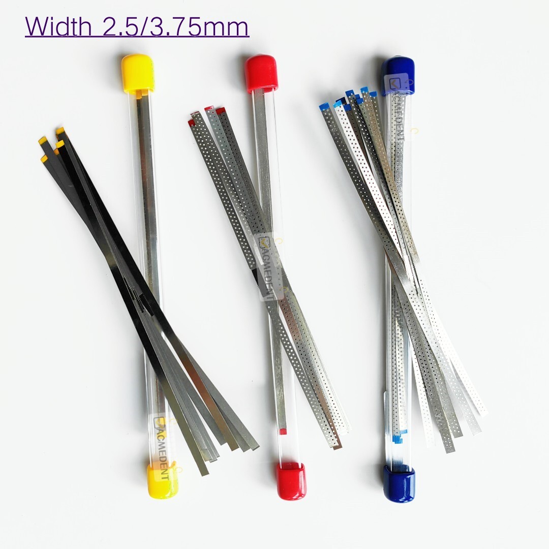 30Pc Dental IPR Strip Gap Saw Diamond Polishing Finishing Strips Stainless Steel