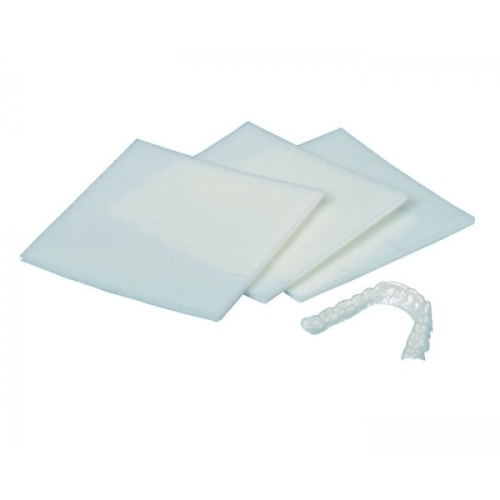 BUFFALO DENTAL TEMPORARY SPLINT MATERIAL .020 BOX OF 50 THIN CLEAR RIGID