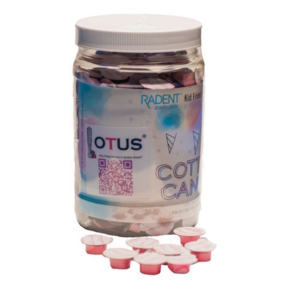 Lotus Radent Splatter-free Prophy Paste Cup with 1.23% Fluoride Ion, 200/Box