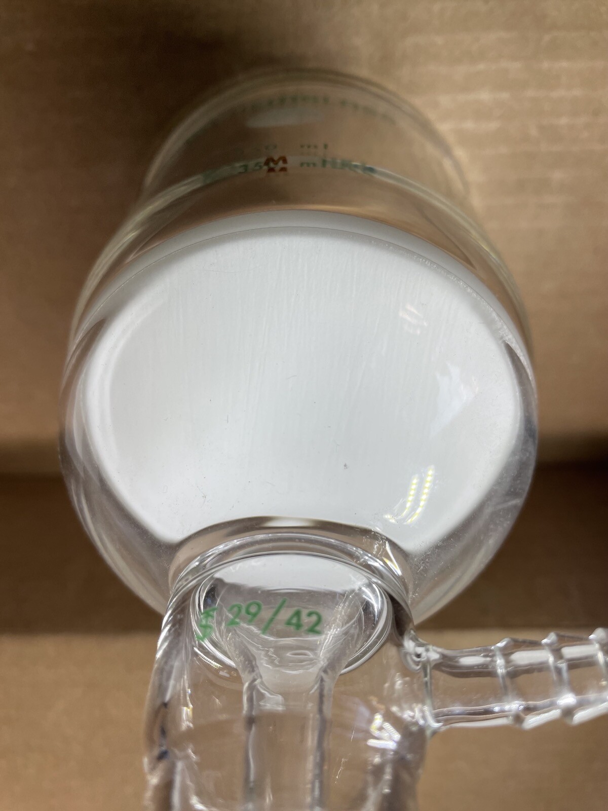 Buchner Filter Funnel, ChemGlass, Medium, Vacuum Attachment, 350 mL, CG-1406-28