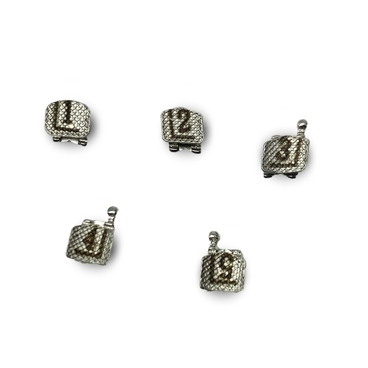 EASYINSMILE Dental Self-ligating Metal Brackets Brace Orthodontic ROTH/MBT 022