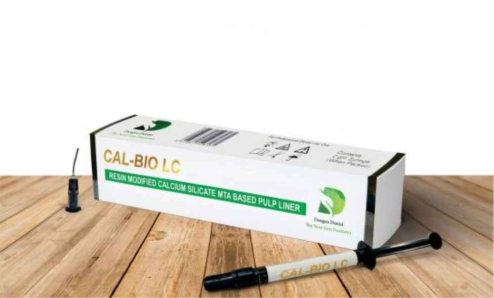 DENGEN Dental CAL BIO LC Light Cure MTA Based Pulp Liner 2gm (Free Ship)