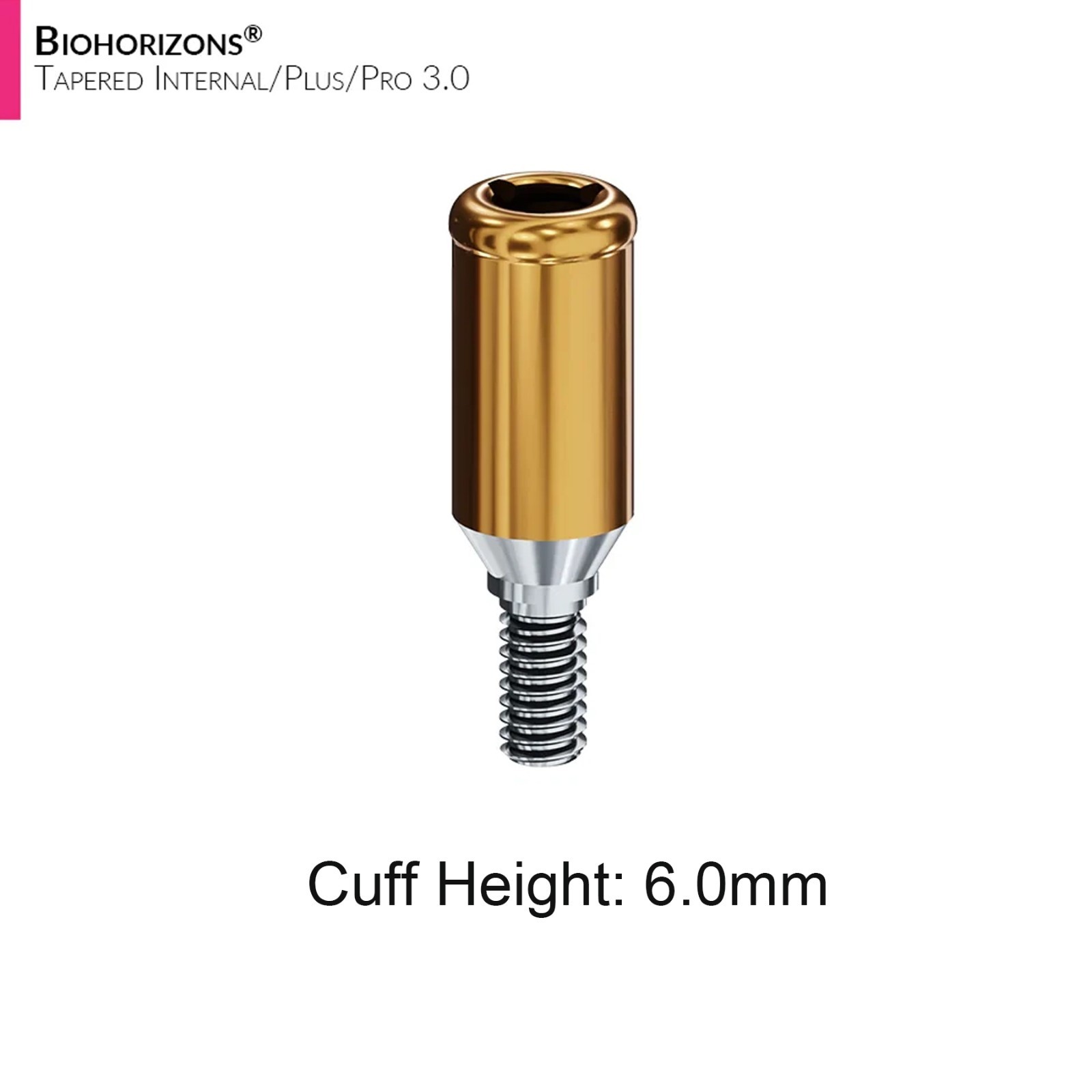 Fit ZEST Locator Anchor Legacy Abutment 3.0 Int Hex BioHorizons Tapered Pro Plus