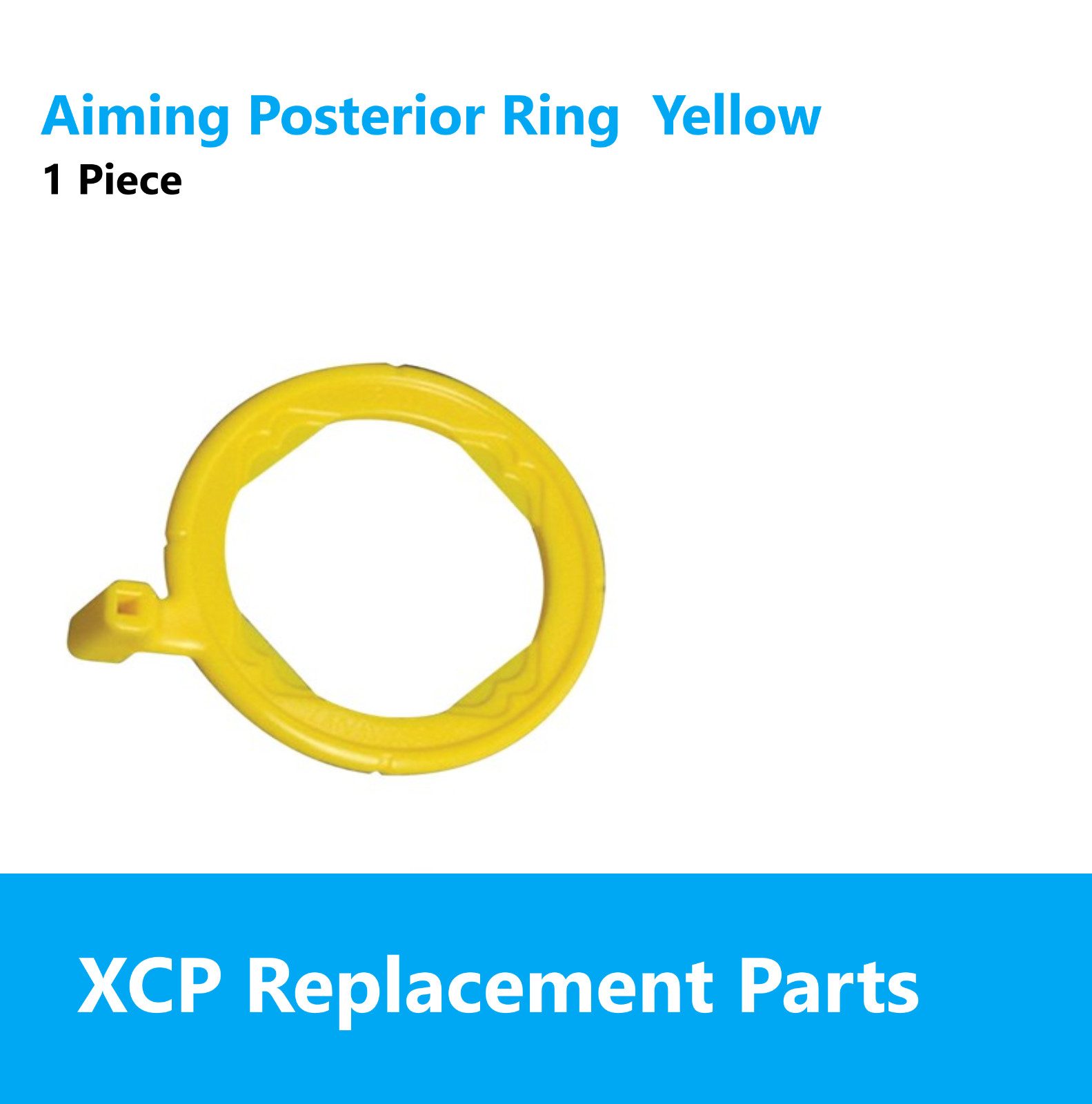 Dental XCP Evolution 2000 Posterior Kit: Arm, Aiming Ring, Biteblock Yellow