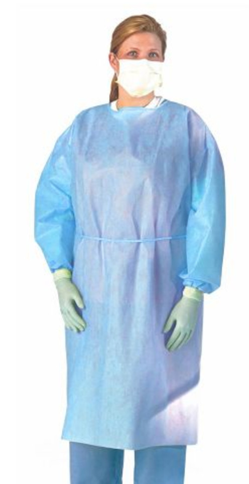 PPE Disposable Fluid Resistant Isolation Gowns 10pc/30pc Protective Medical Gown