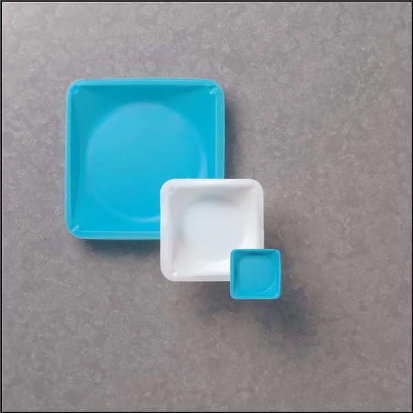 Eagle Thermoplastics Weighing Dish,1-5/8 In. L,PK500 WB-158-B Eagle