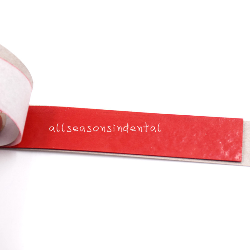 Red Practical Dental Articulating Paper Thin Strips 10 sheets/book 20 books/Box