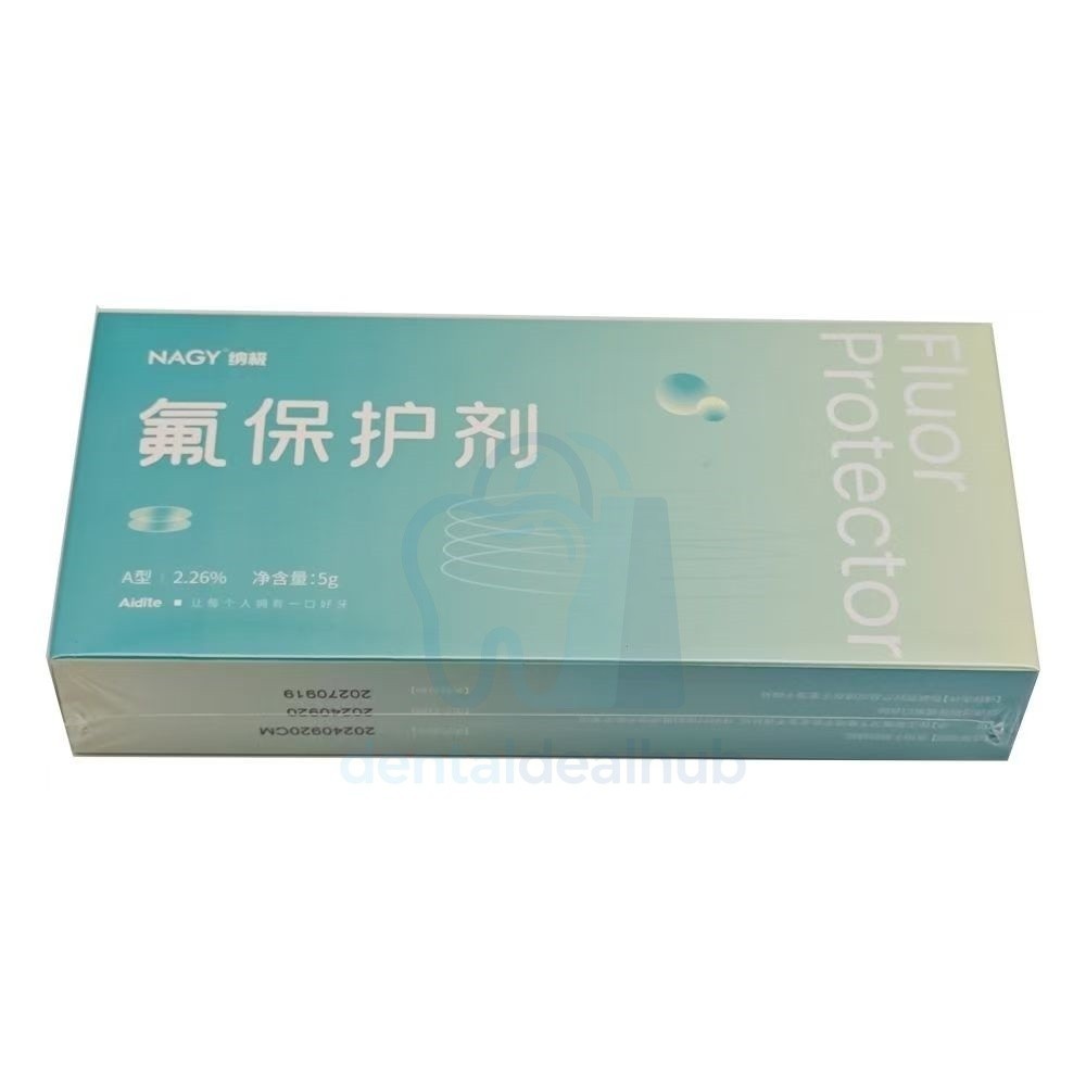 NAGY Fluor Protector Type A/C Fluoride Varnish Caries Prevention 0.4g/10g/3ml