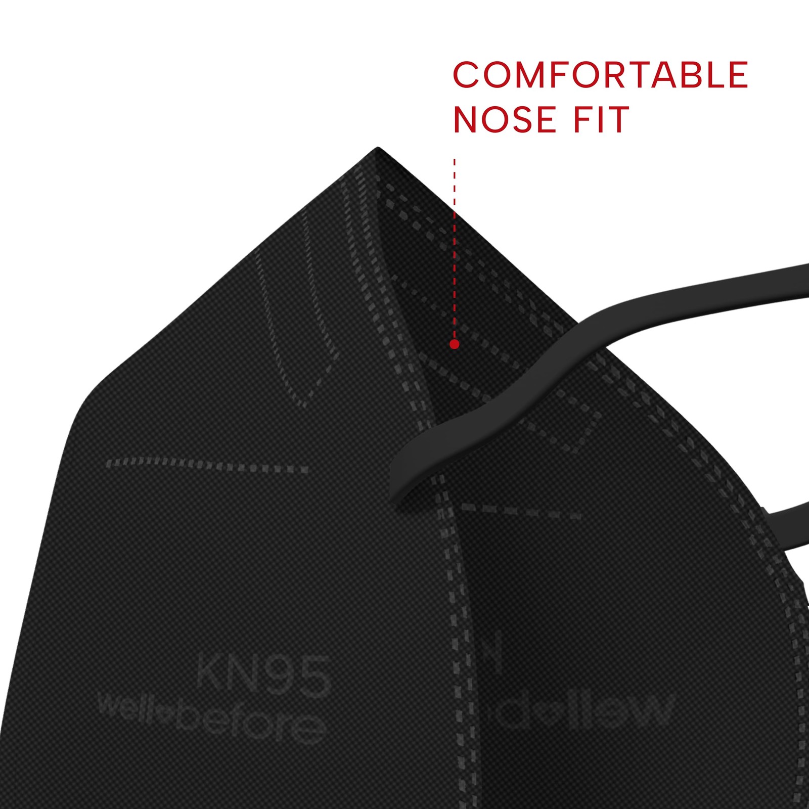 KN95 Disposable | Individually Wrapped 5-layer Protection with Adjustable Hea…