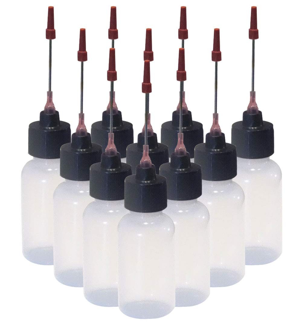 Liberty Products 10-1 OZ bottles with stainless needle tip for All