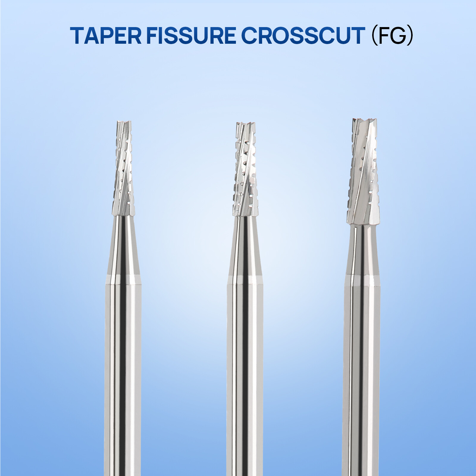 Dental Burs Carbide Surgical High Speed Taper Fissure Crosscut FG SURG 700/1/2