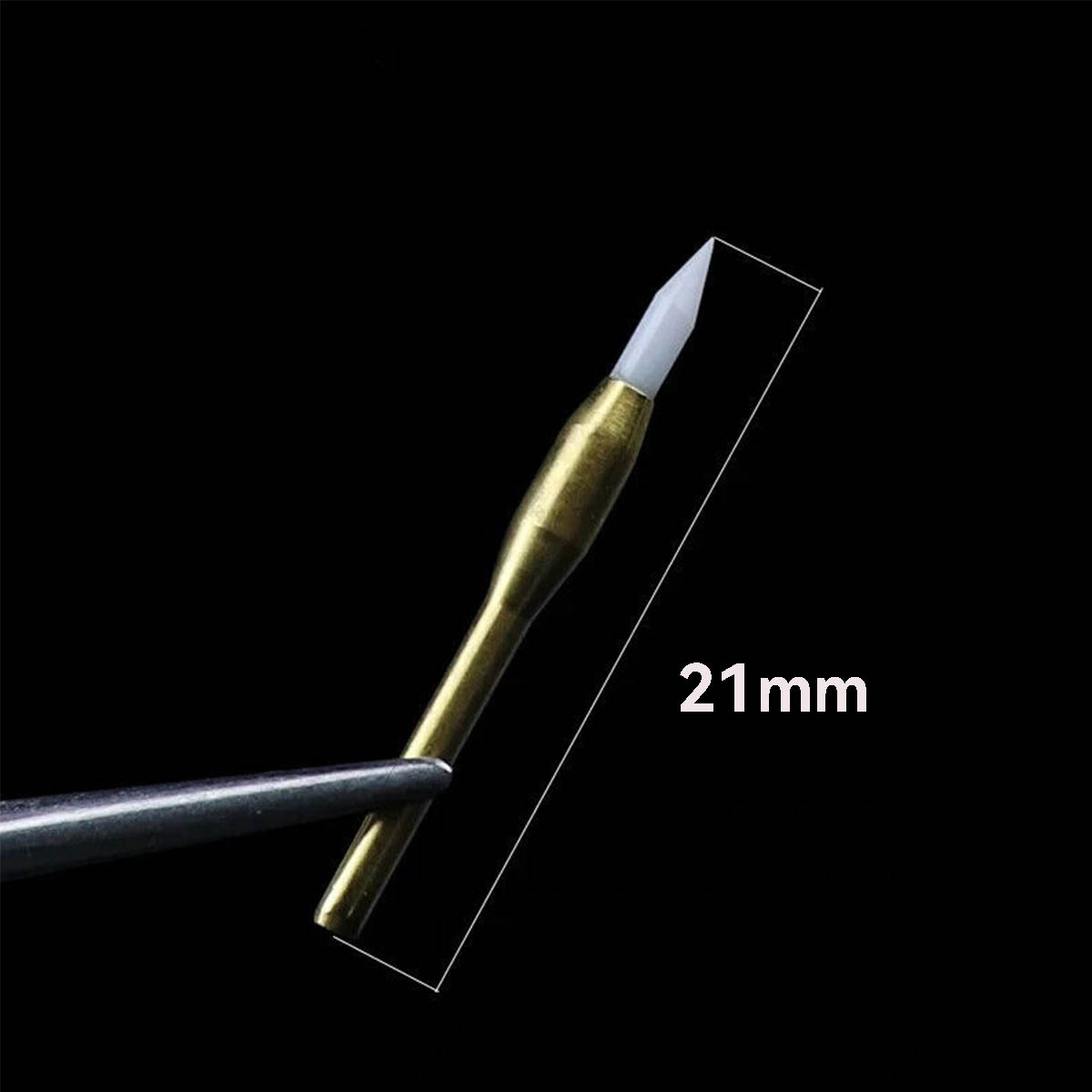 Dental Surgical Ceramic Soft Tissue Trimmer Burs 21mm for Gingival Retraction