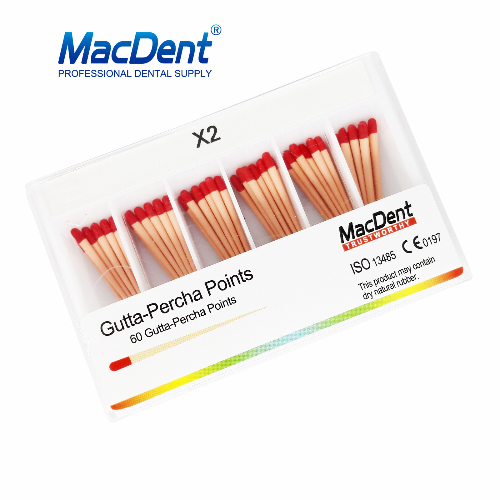 Dental MacDent Obturation Taper Next Gutta Percha Points Endo Root Canal X1-X3
