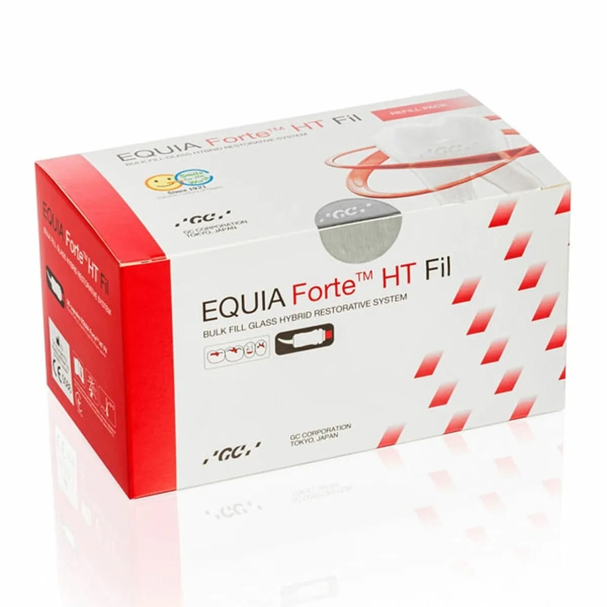 GC EQUIA Forte HT A2 50 Caps Bulk Fill Glass Hybrid Dental Restorative Fast Ship