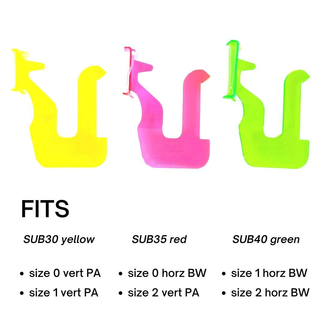 1shotSUB Holder MULTI box-fits All PhosPlate/Film size2,1&0 4xSUB40 2xS35 2xS30