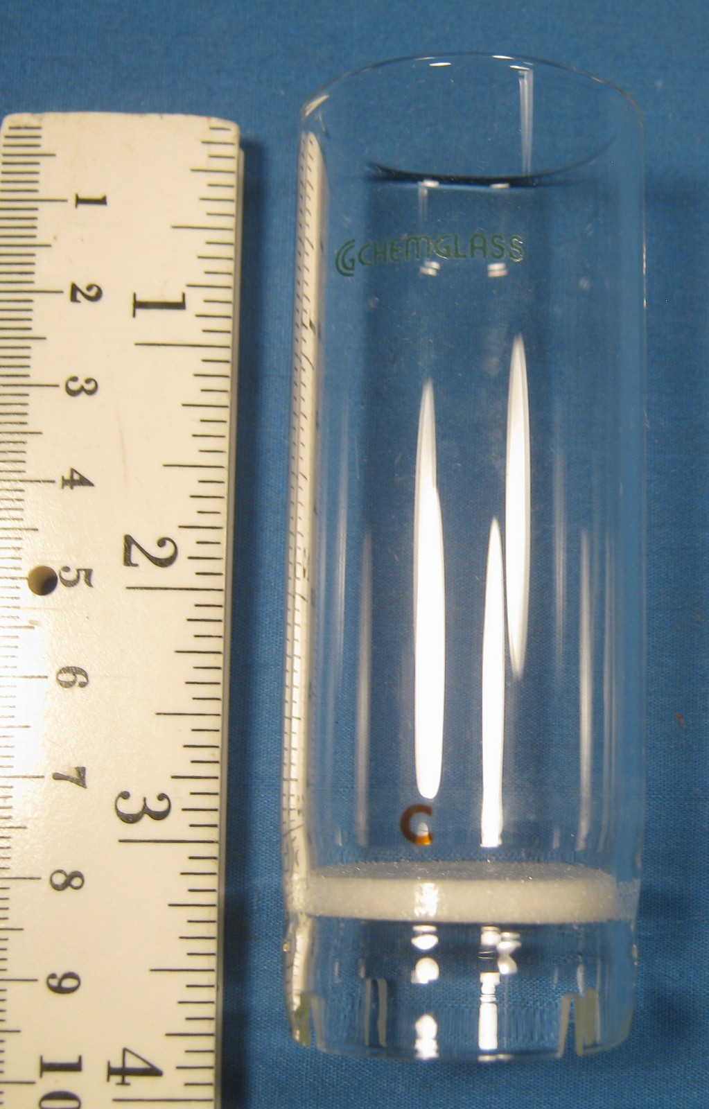 CHEMGLASS FRITTED GLASS EXTRACTION THIMBLE “C” FREE SHIPPING 10