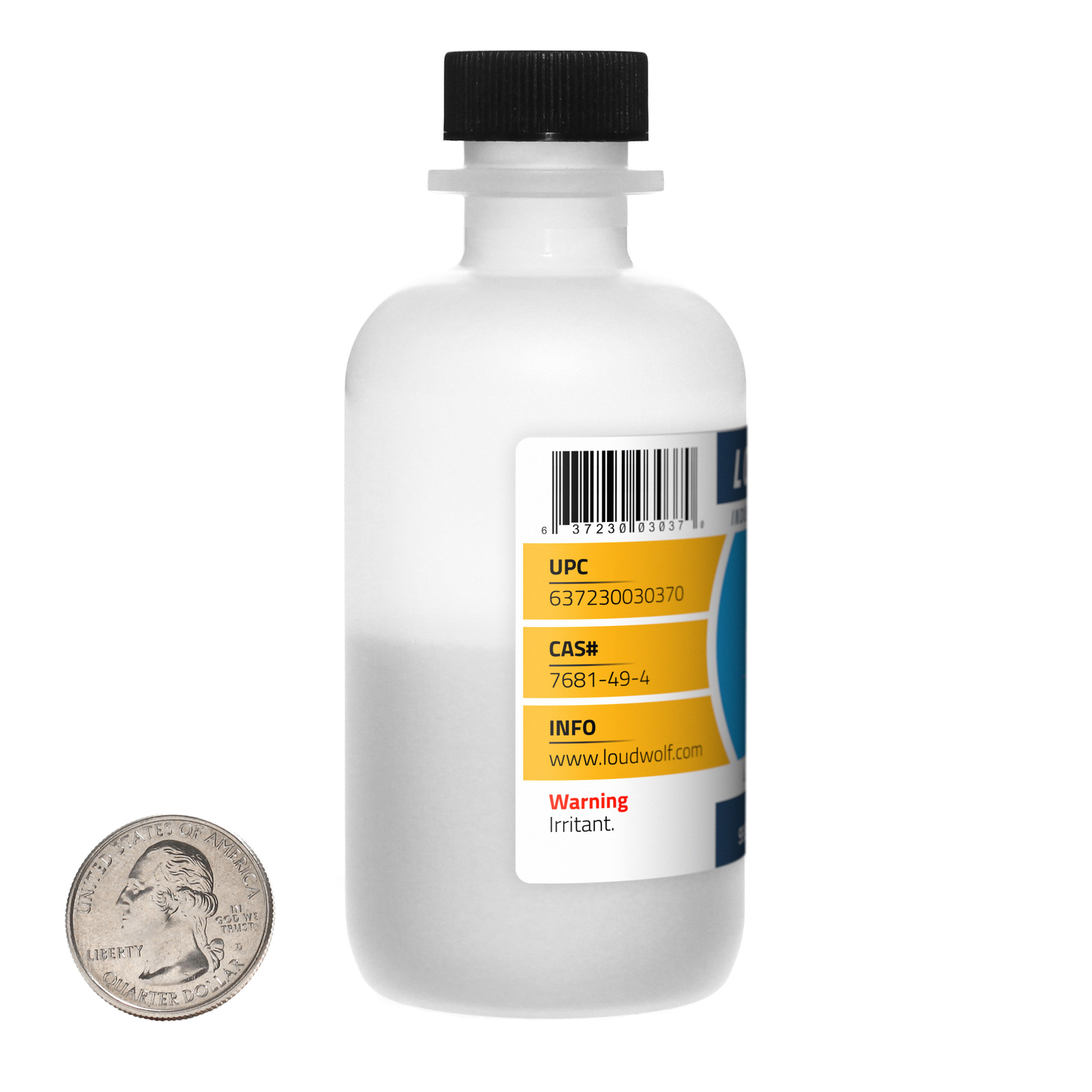 Sodium Fluoride / 1 Pound / 4 Bottles / 99.9% Pure USP Food Grade / Fine Powder