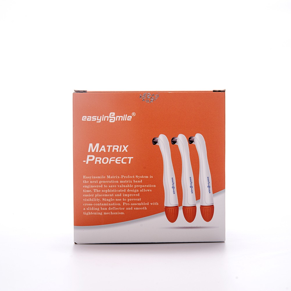 50Pcs Dental Pro Sectional Matrix Bands Adjust Hold Matrices tofflemire 4.5/6 MM