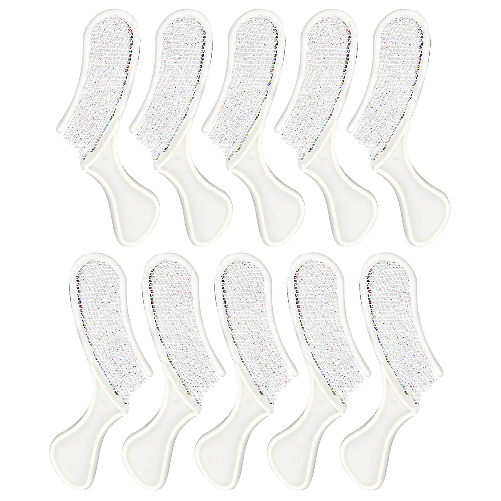 50 Pcs/Pack Dental Bite Registration Disposable Impression Triple Trays Sideless