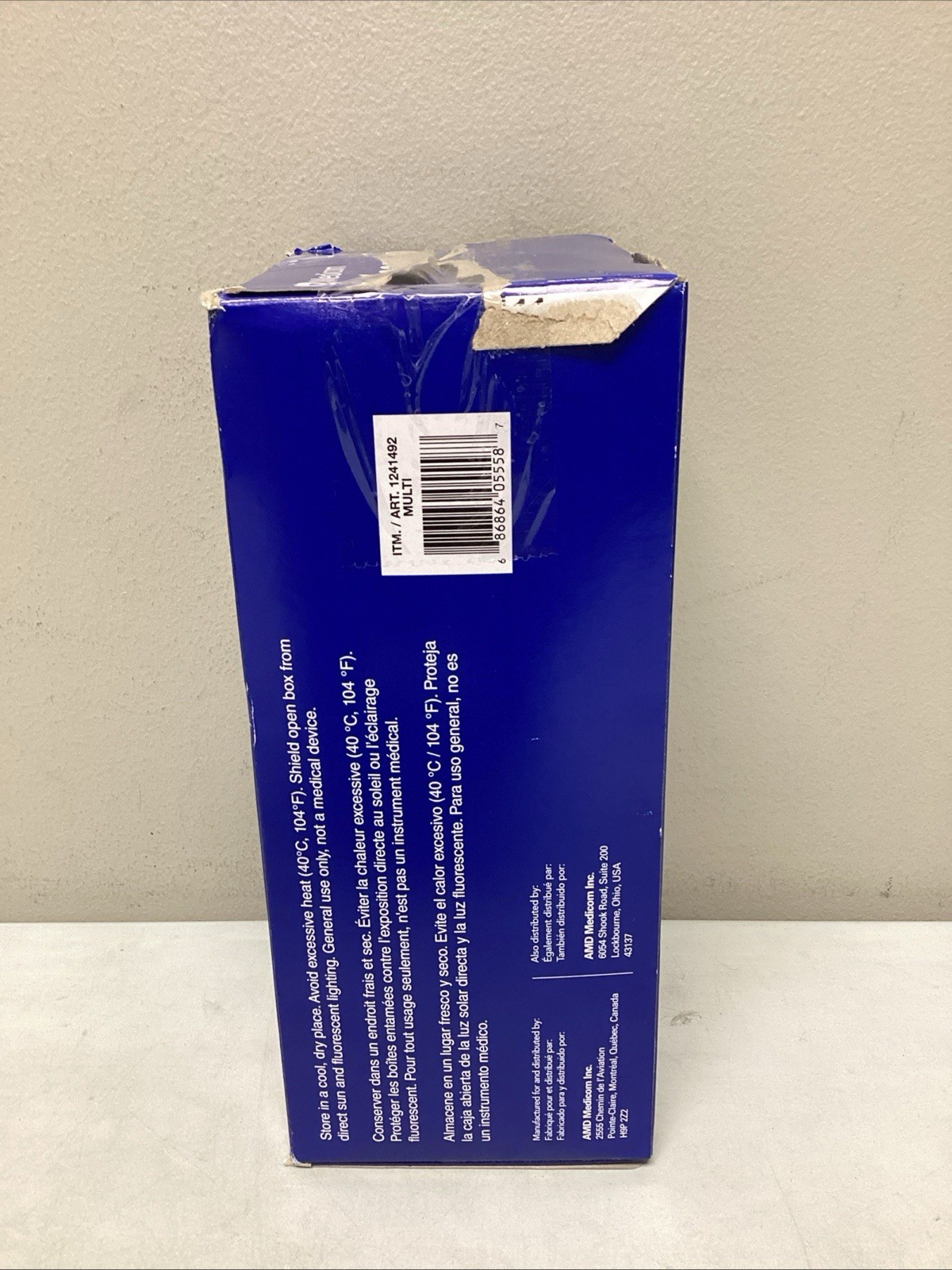 Medicom Vulcan Nitrile Gloves, 150 Count Large