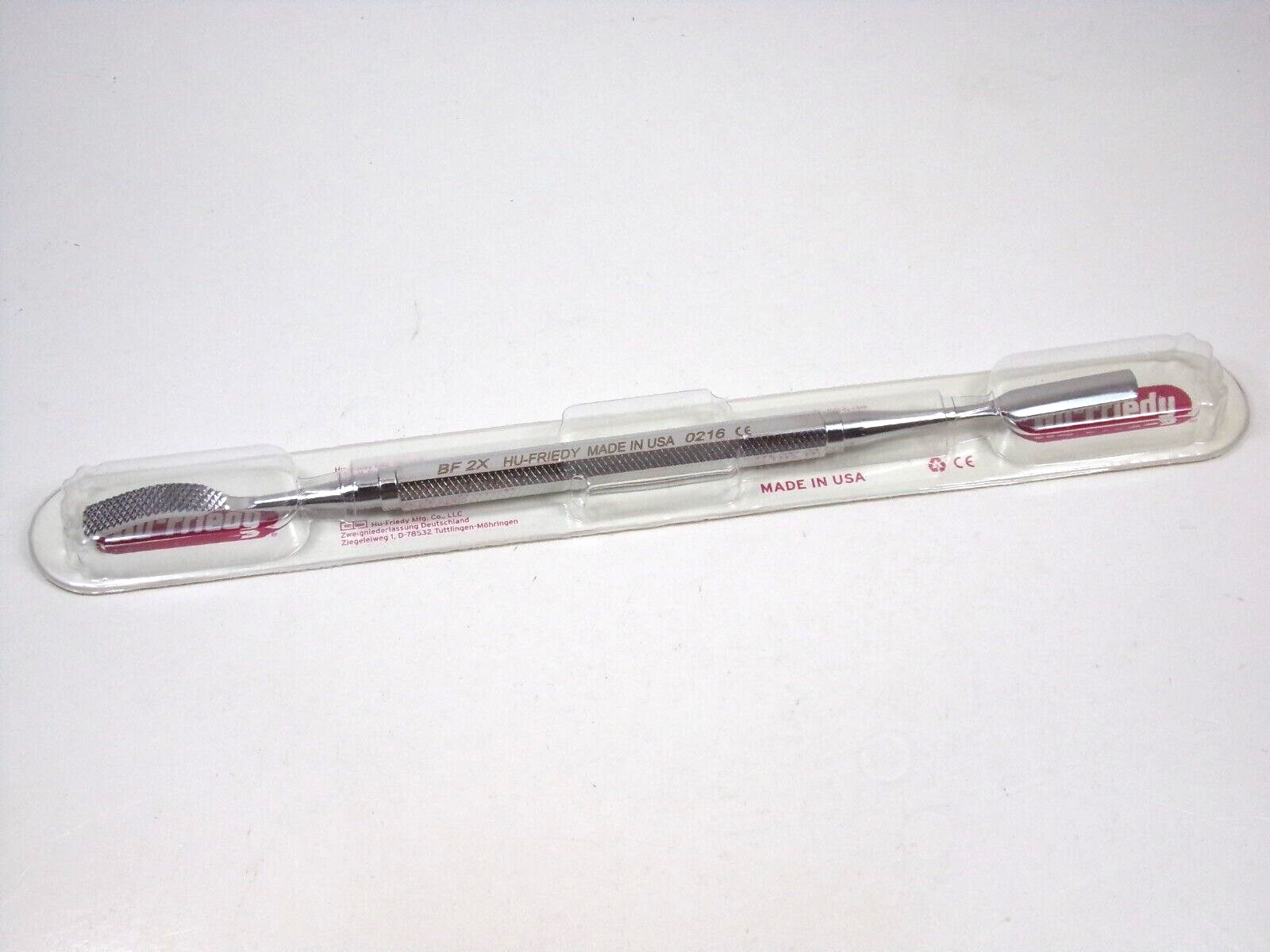 HU FRIEDY 2X Miller-Colburn Bone File Satin Steel | BF2X