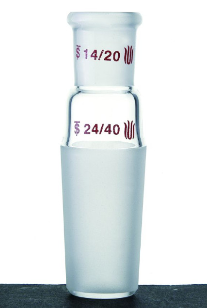 Synthware Reducing Adapter – 14/20 to 19/22 Standard Taper Joint – Borosilicate