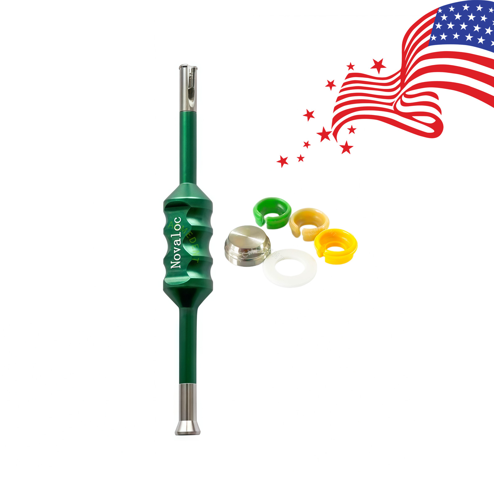 Dental Novaloc Retention Inserts Caps Tool Peek Matrix Locator Housing Mounting